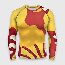 Мужской рашгард Жаркий африканский паттерн