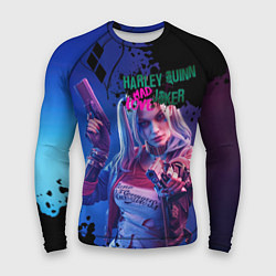 Рашгард мужской Харли и Джокер love, цвет: 3D-принт