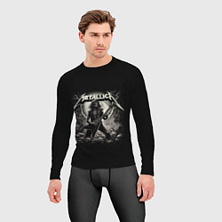 Рашгард мужской Metallica - guitar solo, цвет: 3D-принт — фото 2