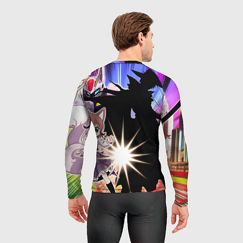 Мужской рашгард Фанату аниме / 3D-принт – фото 4