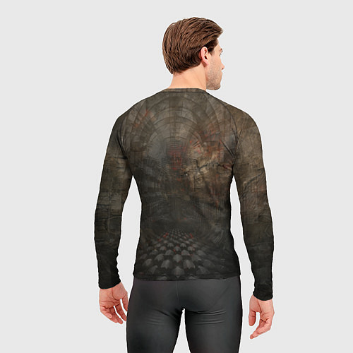 Мужской рашгард Бродячий воин-скелет / 3D-принт – фото 4