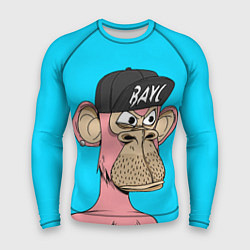 Рашгард мужской NFT pink ape, цвет: 3D-принт