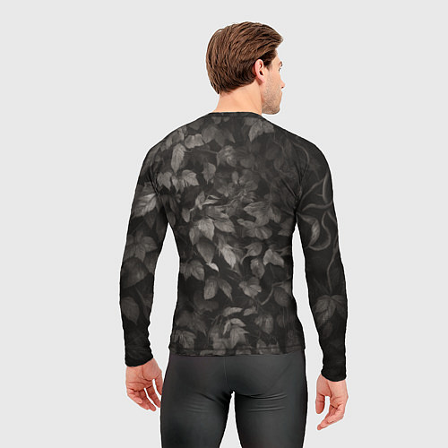 Мужской рашгард Внимательный лис / 3D-принт – фото 4