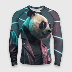 Мужской рашгард Cyberpunk panda
