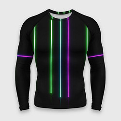 Мужской рашгард Neon stripes