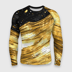 Мужской рашгард Золотой текстурный фон