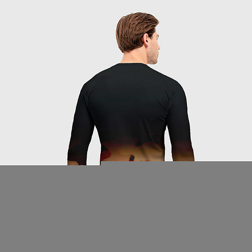 Мужской рашгард Roma камуфляжный стиль / 3D-принт – фото 4