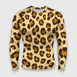 Мужской рашгард Паттерн с пятнами леопарда