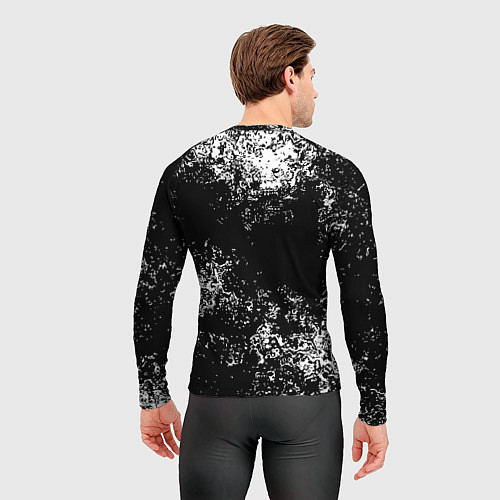 Мужской рашгард Genshin Impact брызги красок / 3D-принт – фото 4