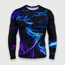 Рашгард мужской Color blue pink, цвет: 3D-принт