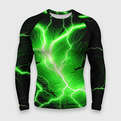 Рашгард мужской Color green black, цвет: 3D-принт