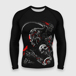 Рашгард мужской Ронин самурай киборг, цвет: 3D-принт