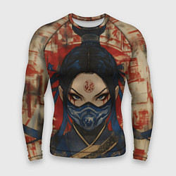 Рашгард мужской Китана - японский стиль, цвет: 3D-принт