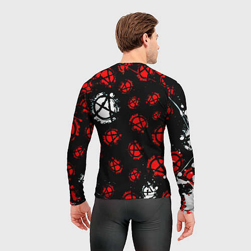 Мужской рашгард Monster energy anarhy / 3D-принт – фото 4