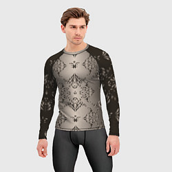 Рашгард мужской Узоры с градиентом, цвет: 3D-принт — фото 2