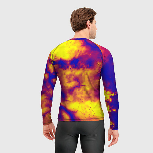 Мужской рашгард Monster energy storm grunge / 3D-принт – фото 4