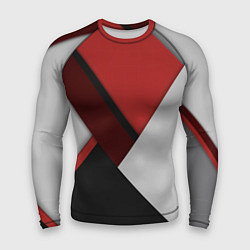 Рашгард мужской Color black red grey, цвет: 3D-принт