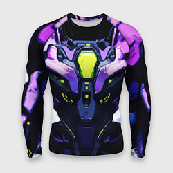 Мужской рашгард Cyberpunk purple armor