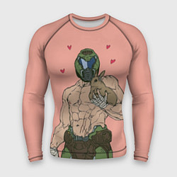 Рашгард мужской Палач рока с кроликом, цвет: 3D-принт