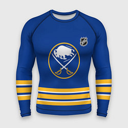 Рашгард мужской Баффало Сейбрз хоккей, цвет: 3D-принт