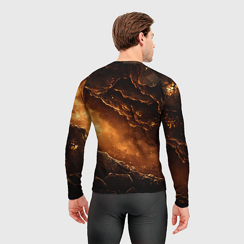 Мужской рашгард ACDC карикатурный стиль / 3D-принт – фото 4