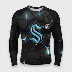 Мужской рашгард Сиэтл Кракен - НХЛ хоккей