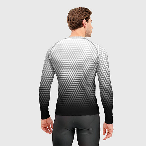 Мужской рашгард Колорадо Эвеланш - черный градиент / 3D-принт – фото 4