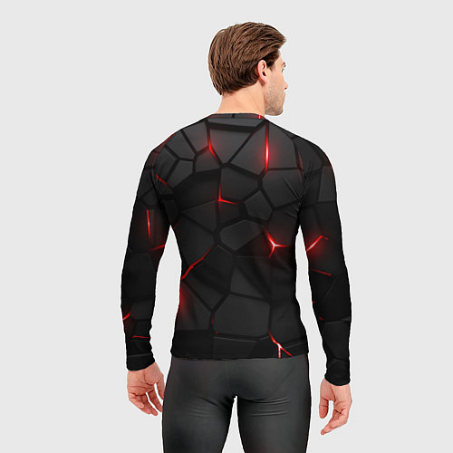 Мужской рашгард Детройт Ред Уингз - плиты с подсветкой / 3D-принт – фото 4