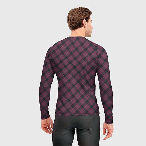Мужской рашгард Tartan / 3D-принт – фото 4