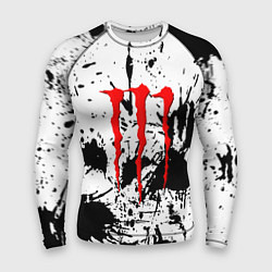 Рашгард мужской Monster energy краски, цвет: 3D-принт