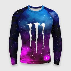 Рашгард мужской Monster energy neon space, цвет: 3D-принт