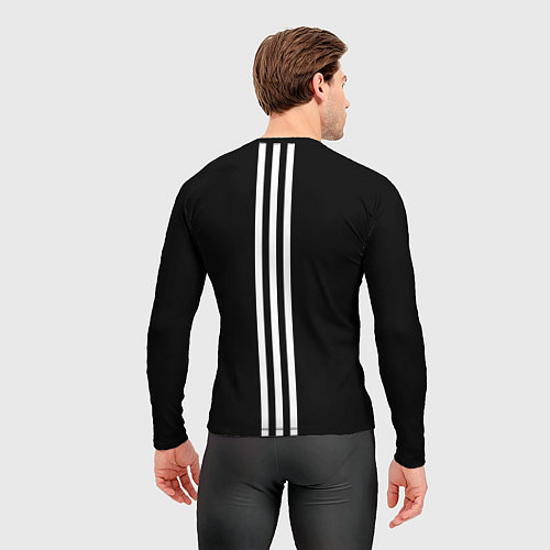 Мужской рашгард Россия три полоски / 3D-принт – фото 4