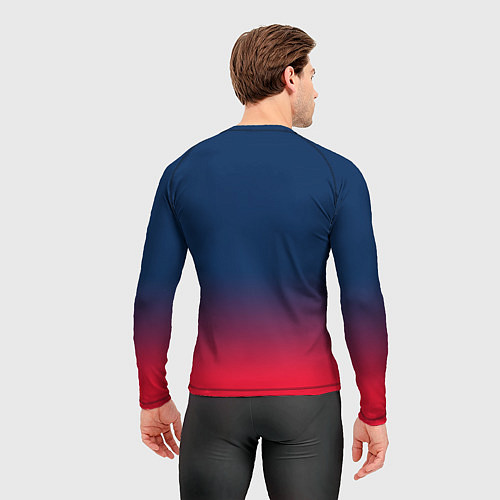 Мужской рашгард Вашингтон Кэпиталз - градиент / 3D-принт – фото 4