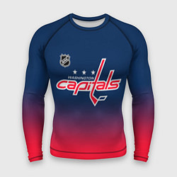 Рашгард мужской Вашингтон Кэпиталз - градиент, цвет: 3D-принт