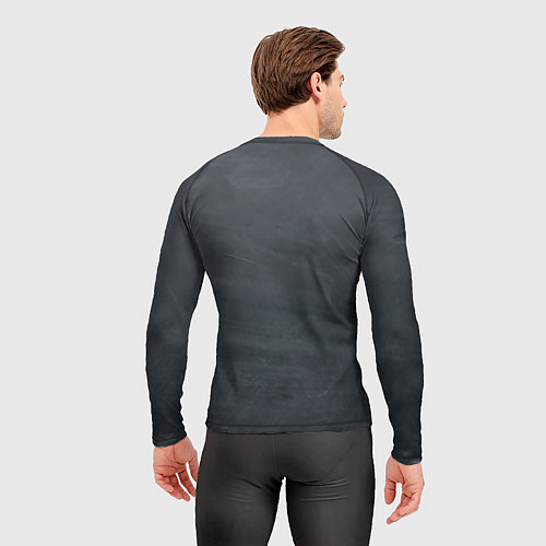 Мужской рашгард Без страха - орел / 3D-принт – фото 4