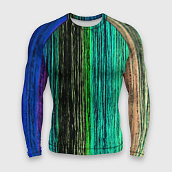 Рашгард мужской Цветовая палитра, цвет: 3D-принт