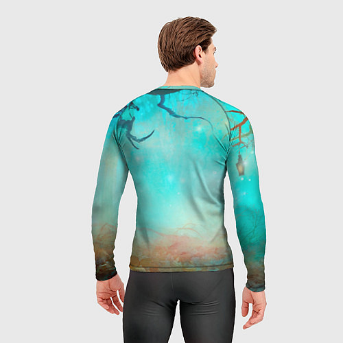 Мужской рашгард Bones в стиле демона / 3D-принт – фото 4