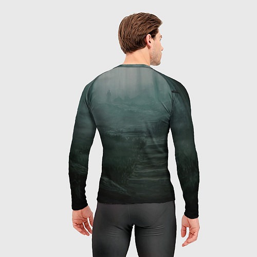 Мужской рашгард Bones арка из костей / 3D-принт – фото 4