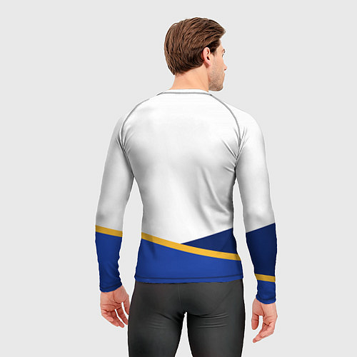 Мужской рашгард Golden State Warriors - NBA / 3D-принт – фото 4