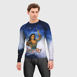 Рашгард мужской Lana Del Rey танцует, цвет: 3D-принт — фото 2