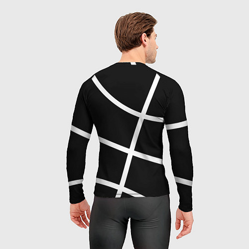 Мужской рашгард Майами Хит - баскетбольный линии / 3D-принт – фото 4