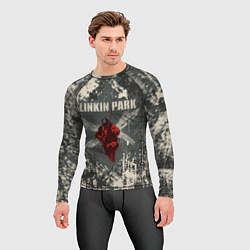 Рашгард мужской Linkin Park - Hybrid Theory, цвет: 3D-принт — фото 2