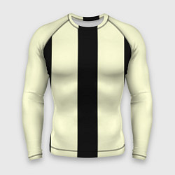 Мужской рашгард Color black beige line