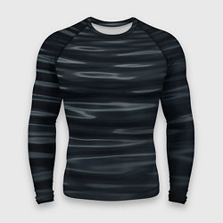 Мужской рашгард Черная объемная текстура