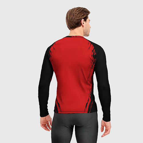 Мужской рашгард Они воин самурай / 3D-принт – фото 4