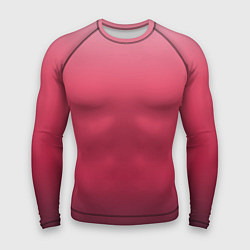 Рашгард мужской Градиент гранатовый, цвет: 3D-принт