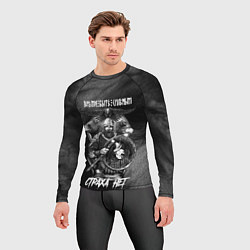 Рашгард мужской Викинг с топором с мистическими спутниками, цвет: 3D-принт — фото 2