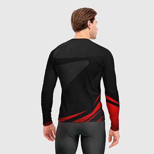 Мужской рашгард Umbrella - спорт / 3D-принт – фото 4