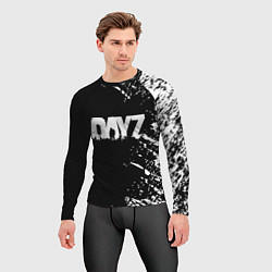 Рашгард мужской Dayz брызги красок, цвет: 3D-принт — фото 2