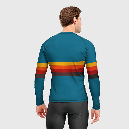 Мужской рашгард Ретро автобус ЗИЛ 156 поп-арт / 3D-принт – фото 4